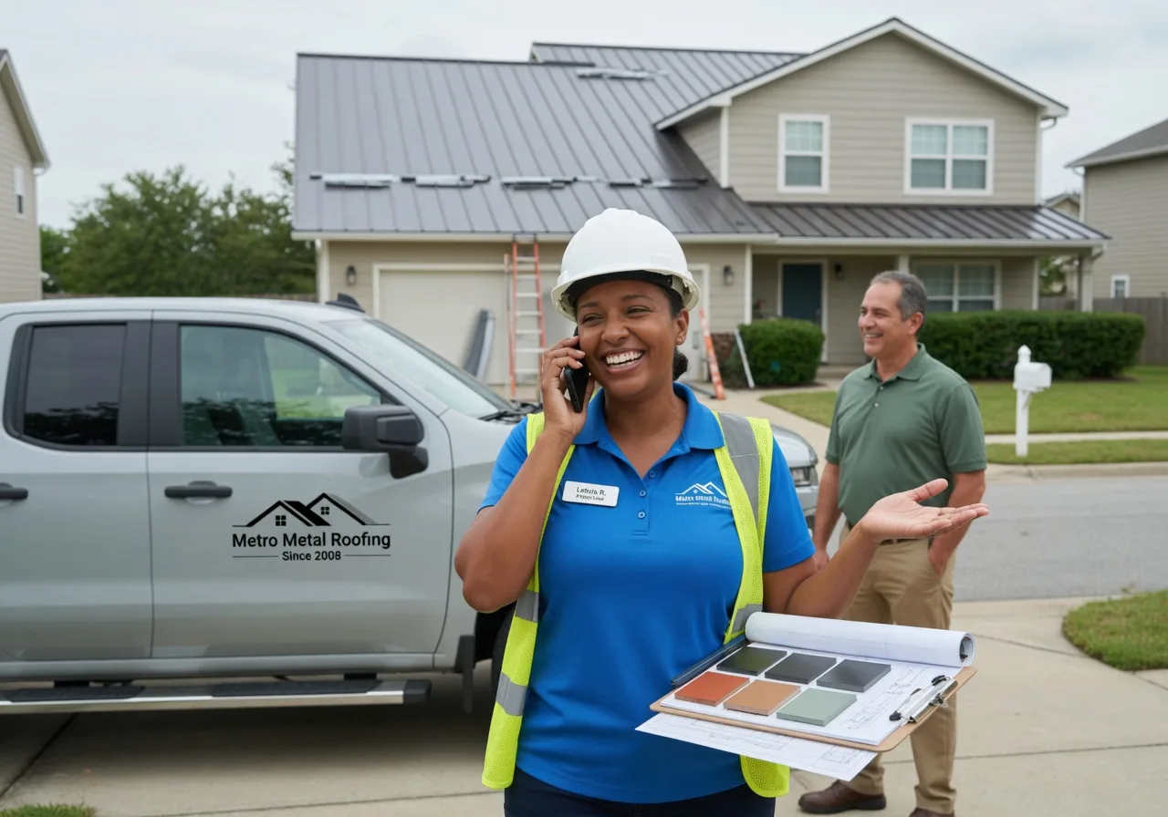 Storm Damage Metal Roof Repair in Bonnyman, KY